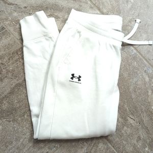 Under armour white jogger sweat